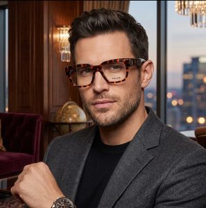 Original police eyeglasses frame